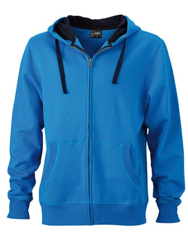 J-JN595-Mens Hooded Jacket